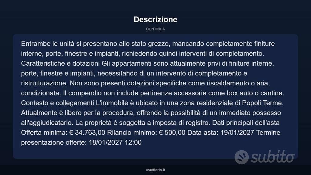 Appartamento – Popoli Terme - Vista 4