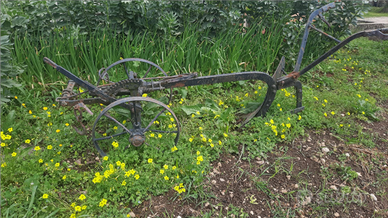 Aratro storico aratro antico d'epoca