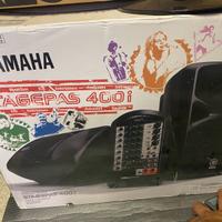 Impianto audio yamaha stagepas 400i