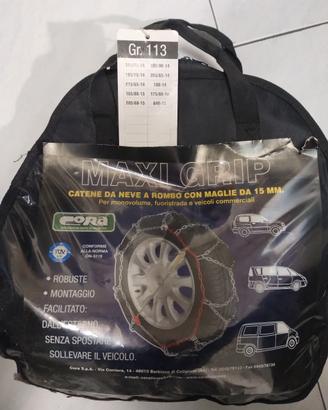 catene da neve per auto