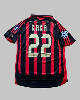 Maglia da calcio AC Milan Home 06/07 con Kaká 22.
