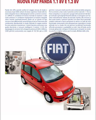 MANUALE OFFICINA Fiat panda 169