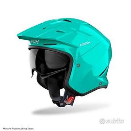AIROH Casco Jet Kombakt - Color - Acquamarine
