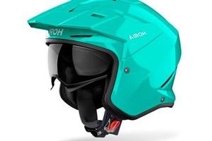 AIROH Casco Jet Kombakt - Color - Acquamarine