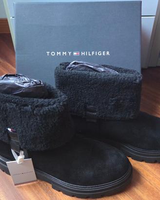 Stivaletti Donna Tommy Hilfiger Faux Fur Suede  41