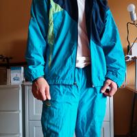 completo tuta vintage Nike anni 90 label