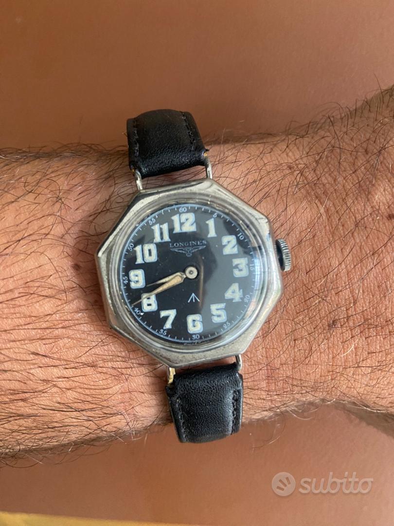 Orologio Longines ottagonale vintage trincea - Abbigliamento e