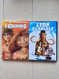DVD "L' era glaciale" e "I croods"