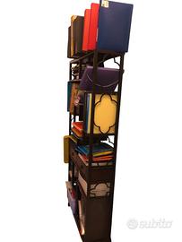 Scaffale portaoggetti in metallo Easy