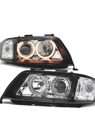 FARI OCCHI ANGEL PER AUDI A6 01-04 ADATTABILI XENO