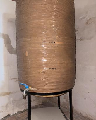 Serbatoio in acciaio inox 300 litri