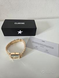 Orologio Donna Clarine Oro Rosa Elegante con Scat