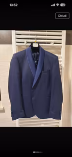 ABITO DA SPOSO BLU