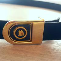 CINTURA Donna o bambino con fibbia logo AsRoma in