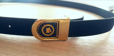 CINTURA Donna o bambino con fibbia logo AsRoma in