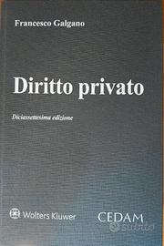Galgano manuale di Diritto Privato