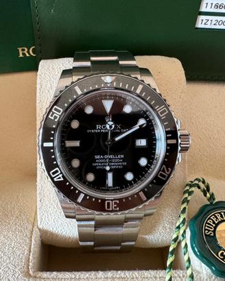 Rolex Seadweller acciao ceramica 116600 anno 2014