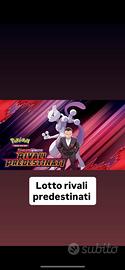 Lotto rivalo  predestinati pokemon
