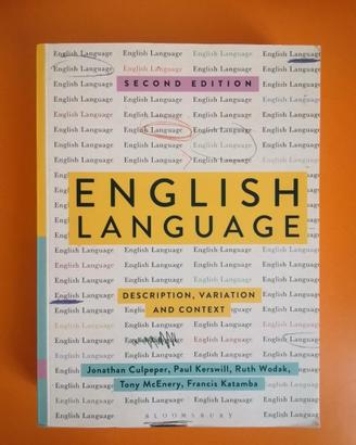 ENGLISH LANGUAGE 2^ edizione (Culpeper)