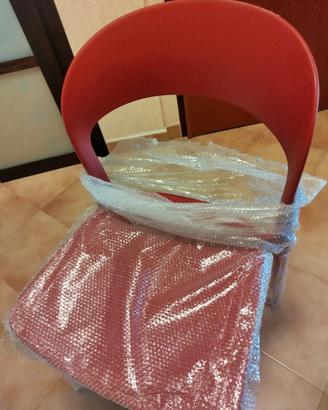 sedie cucina amaranto 