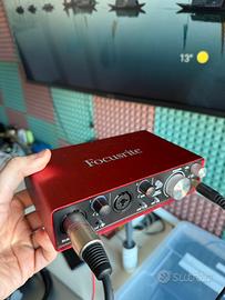 Focusrite scheda audio 2i2