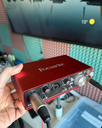 Focusrite scheda audio 2i2
