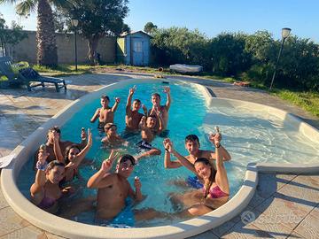 Piscina segesta 5,40 x8.90