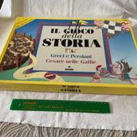 scatola il gioco della storia Panini greci Cesare