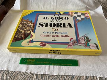scatola il gioco della storia Panini greci Cesare