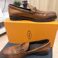Mocassino Tod’s pelle testa di moro