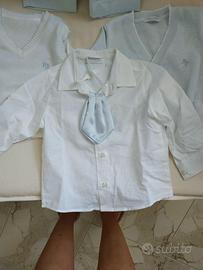 Completo battesimo/cerimonia bimbo 6 mesi