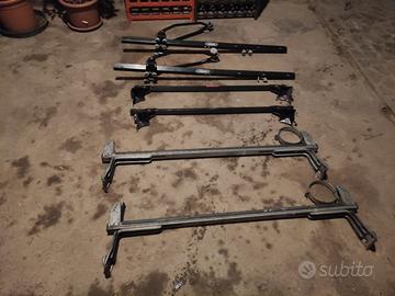 4 barre portatutto e 2 portabici