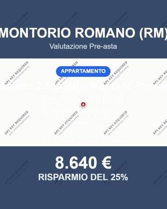 Immobile in asta di 56 m² a Montorio Romano