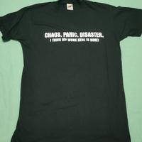 T-shirt Fruit of the Loom Chaos Panic Disorder