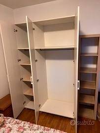 Armadio 3 ante 135x61x217h