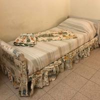 Letto singolo con secondo letto estraibile