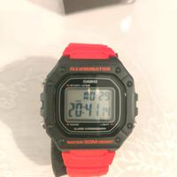Orologio Casio W218H con display digitale