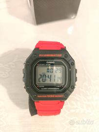 Orologio Casio W218H con display digitale