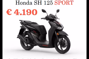 Honda Sh125 Sport PREZZO N°1 ITALIA