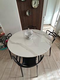 Tavolo tondo Riflessi