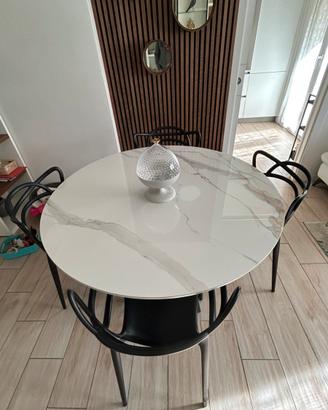 Tavolo tondo Riflessi