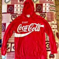 Felpa uomo Coca Cola taglia XS
