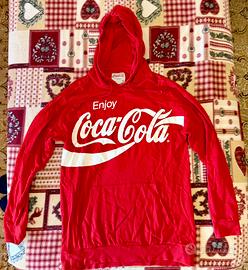 Felpa uomo Coca Cola taglia XS