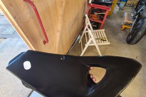 Convogliatori e fianchetti neri husqvarna 125 pre