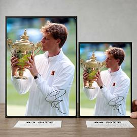 Quadro poster Jannik Sinner tennis