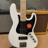 Squier  ACTIVE JAZZ BASS HH satin white