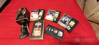 Star wars guerre stellari cofanetto 3 vhs+1singola