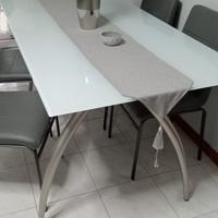 tavolo cristallo Calligaris