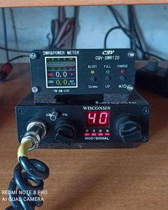 LAFAYETTE WINSCONSIN RADIO CB BARACCHINO 40 CANALI