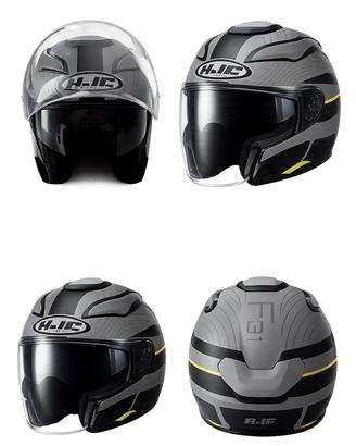 Casco Jet HJC F31 Naby MC3HSF – Taglia L (58-59)